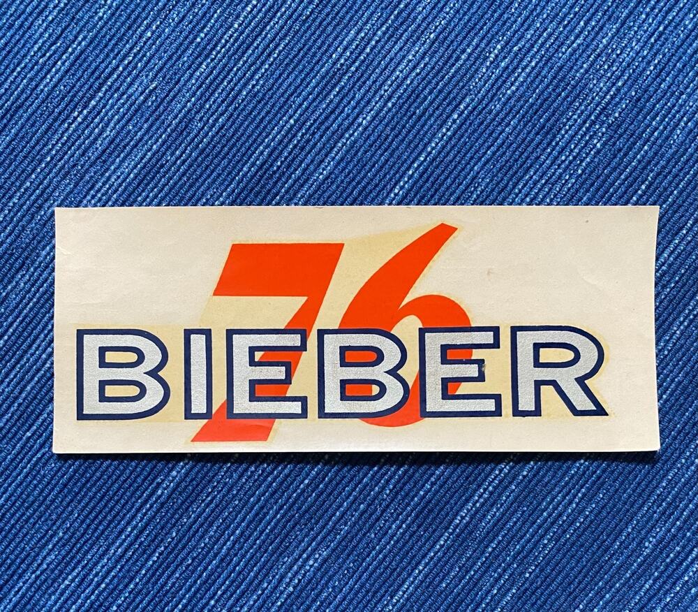 VTG Union 76 Oil Bieber Lassen County California Decal Gas Station Souvenir